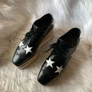 スニーカー Stella McCartney Black alter mat Sneak-Elyse sneakers Sneak-Elyse faux leather platform sneakers in black - Stella